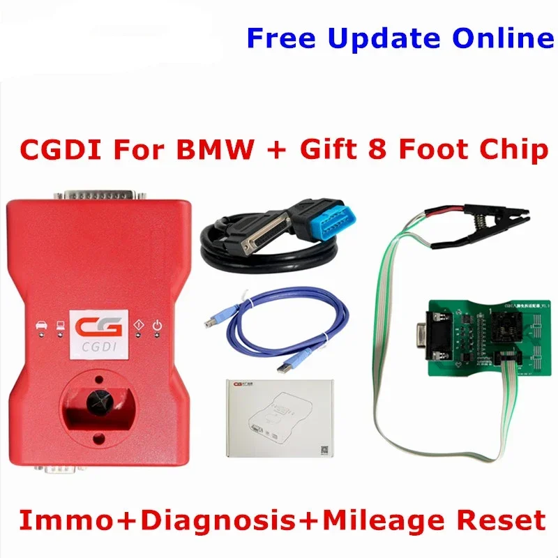 Original CGDI Prog For BMW MSV80 Auto Key Programmer + Diagnostic Tool + IMMO Security+Mileage Reset Free Update Online DHL Free