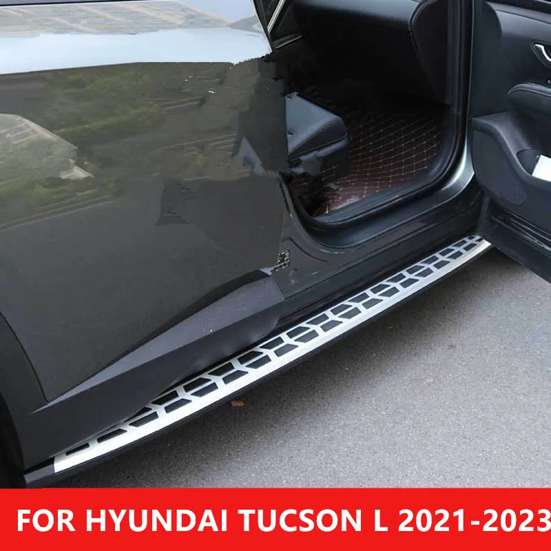 FOR HYUNDAI TUCSON L 2021-2023 Door sill modification special welcome pedal guard plate exterior door pedal decoration car part