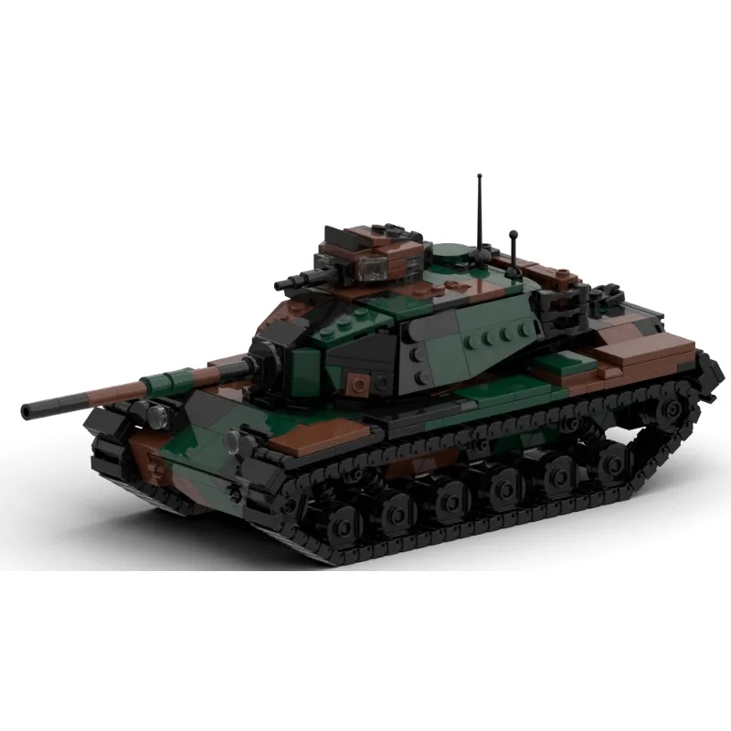 WW1 M60 Military Vehicles Tank Sets Pattons Army Vehicle Model Building Blocks DIY Brick Kids Toys Classic military WW2