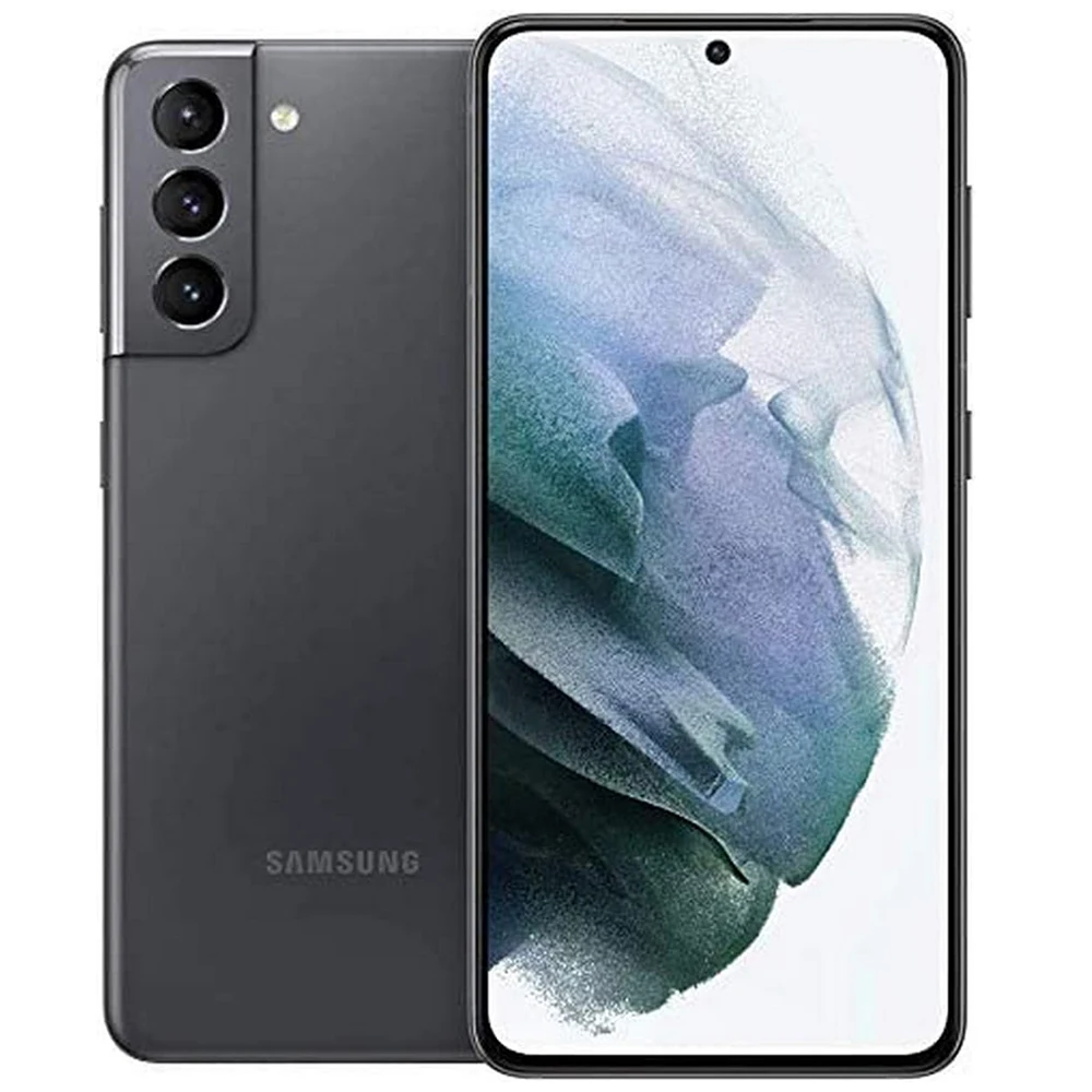 Samsung Galaxy S21 5G Refurbished Phone US Version Dual Sim G9910 6.2inch AMOLED 128GB 8GB NFC Unlocked 5G Android Cell Phone