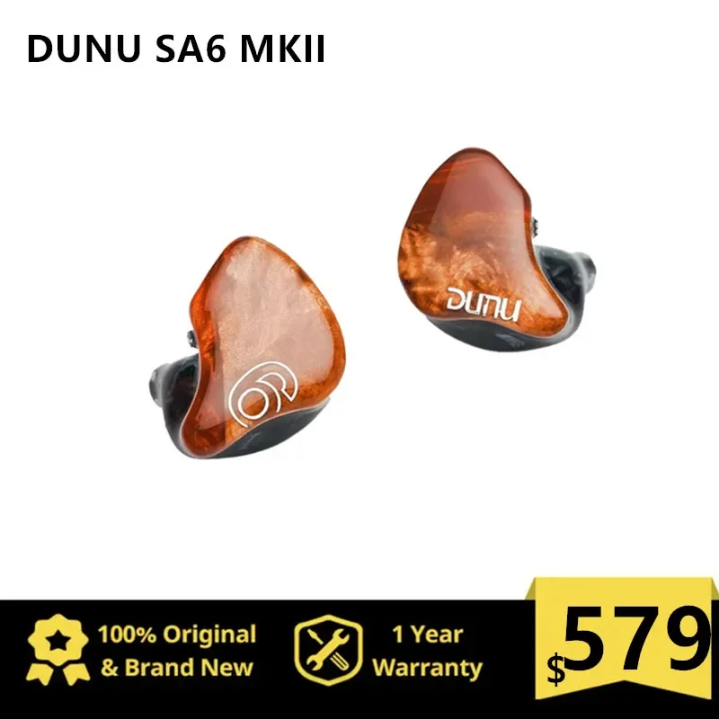 DUNU SA6 MKII / MK2 6BA In-Ear Monitors IEMs 6 Balance Armature Drivers Earphones