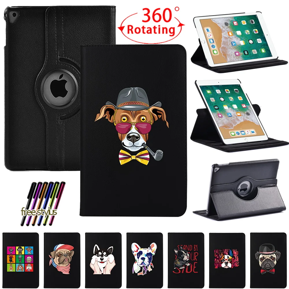 360 Rotating Tablet Stand Case Cover for Apple IPad Air 1 2 3 4 5/5th 6th 7th 8th 9th Gen/Mini 1 2 3 4 5/iPad 2 3 4/Pro 10.5/11