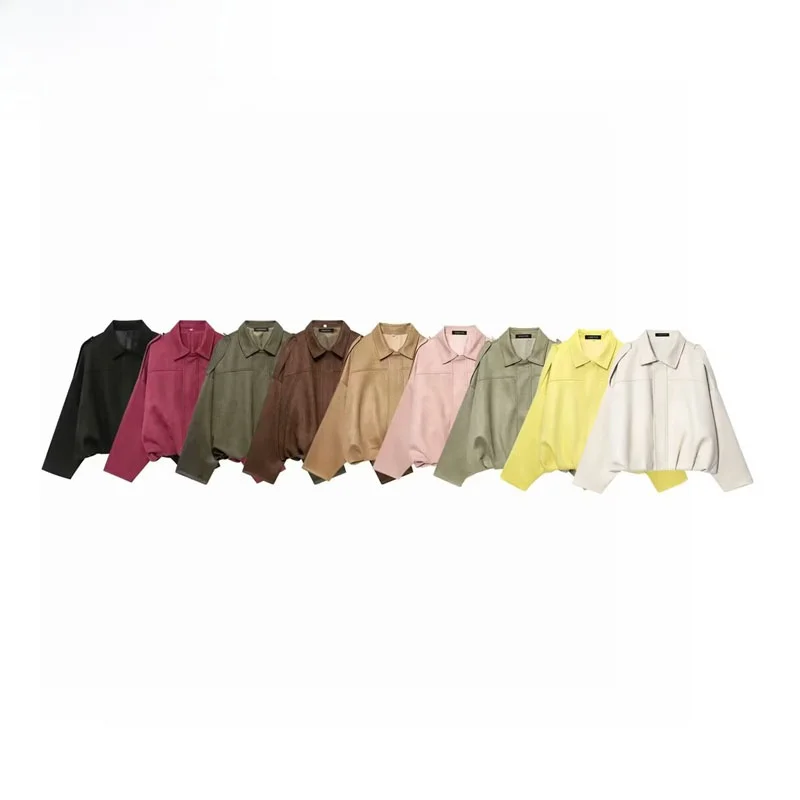 

Slimming Effect Casual Loose Women's Faion Outerwear Autumn New Sle Polyester Fiber Universal Fit 2025 Season
