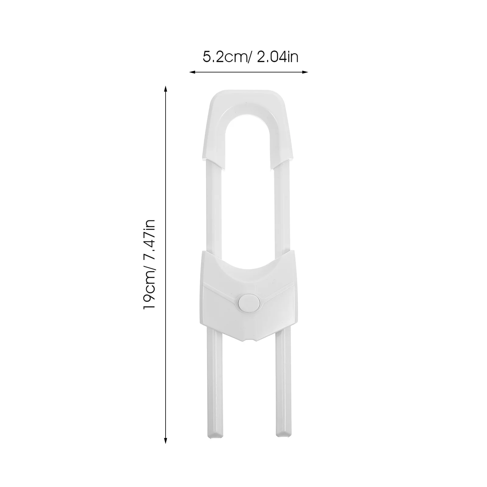 6 قطعة أقفال أمان الطفل خزانة المزالج حريزعلى الأطفال البلاستيك U شكل أقفال الأبواب للأدراج الثلاجة سهلة التركيب لا ضرر