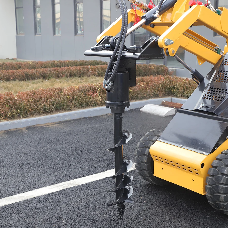 Post Hole Digger - Skid Steer Yükleyici için Hidrolik Toprak
