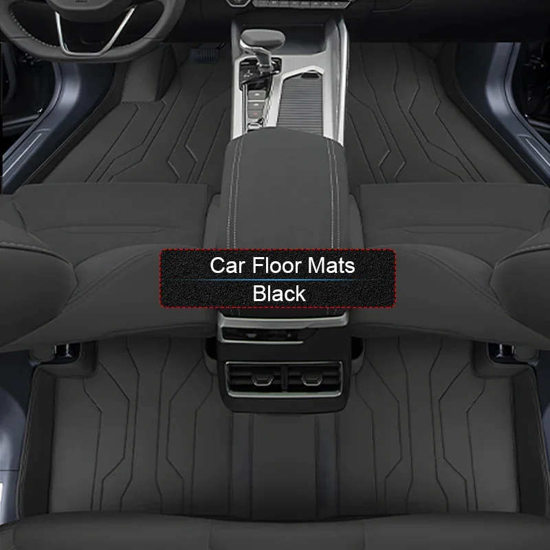 

For GEELY PREFACE 2022-Present Custom Nappa Leather Anti-Slip Car Foot Protect Mat Auto Luxury Waterproof Floor Pad Accessory