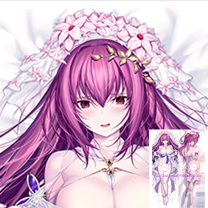 

Dakimakura Anime Sgathaich Double-sided Print Life-size Body Game Pillow Cover Bedding Gifts