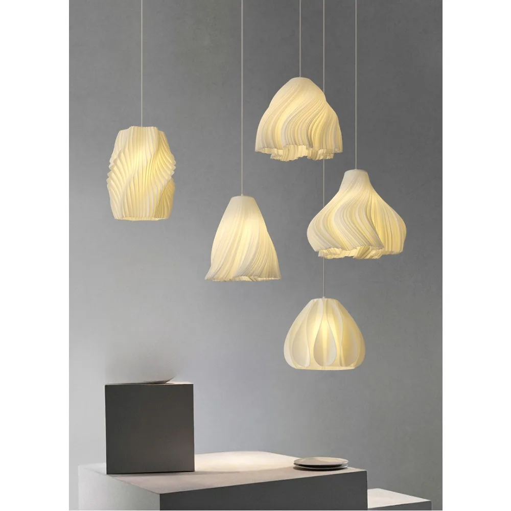 

creative cream style restaurant pendant light, internet famous homestay bedroom, bedside study atmosphere light