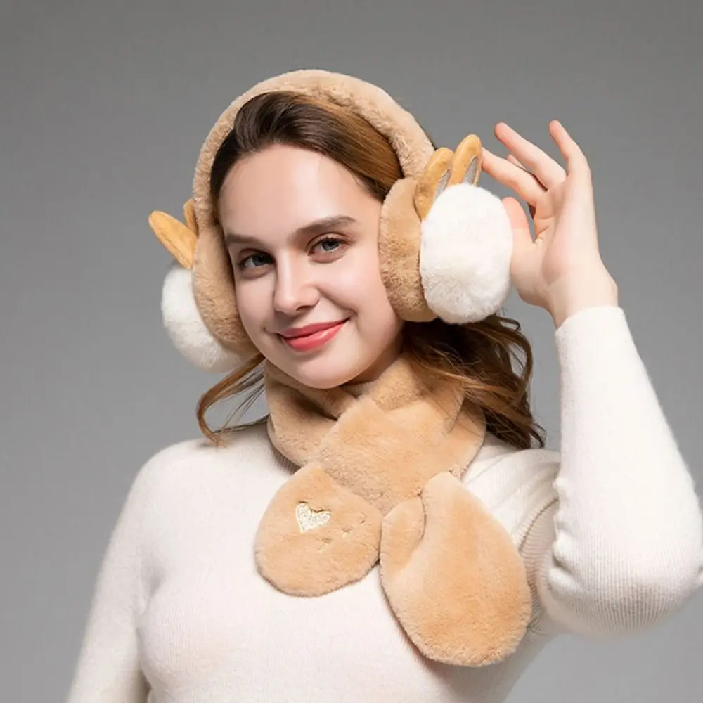 المحمولة فو الفراء أرنب الأذن غطاء للأذنين الكرتون الحرارية الشتاء غطاء للأذن الدفء يندبروف إيرفلاب الرجال #4