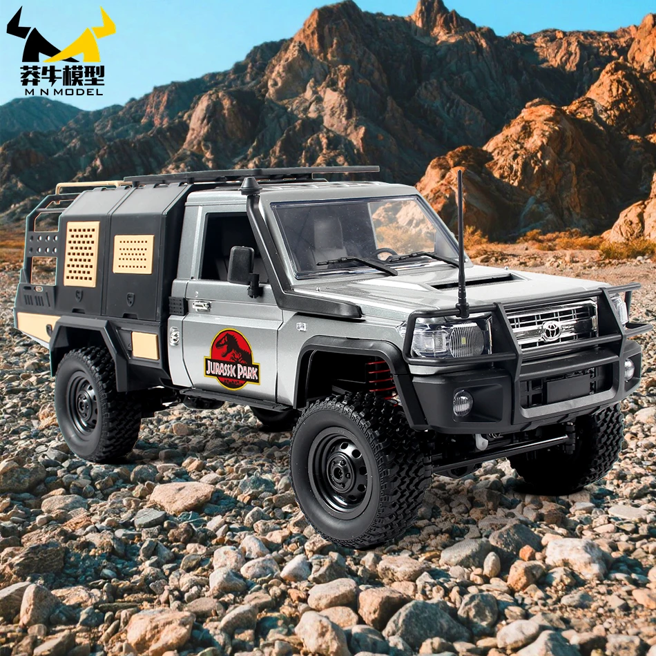 MN MODELO 1/12 4x4 vehículo de turismo con Control remoto, coche todoterreno, oruga de roca, camioneta de dinosaurio, colección de camiones de escalada, juguete para adultos