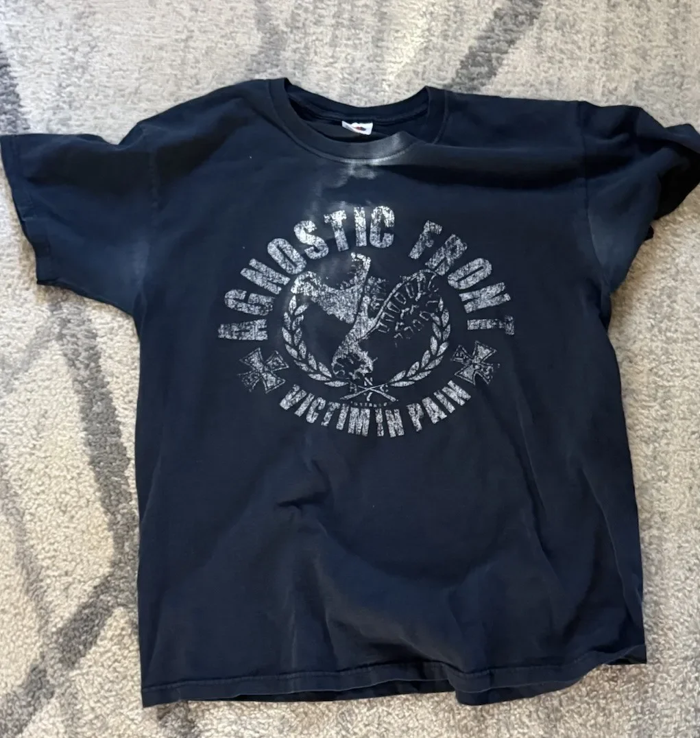 Agnostic Front Victim In Pain T-Shirt OG Vintage Punk/Hardcore