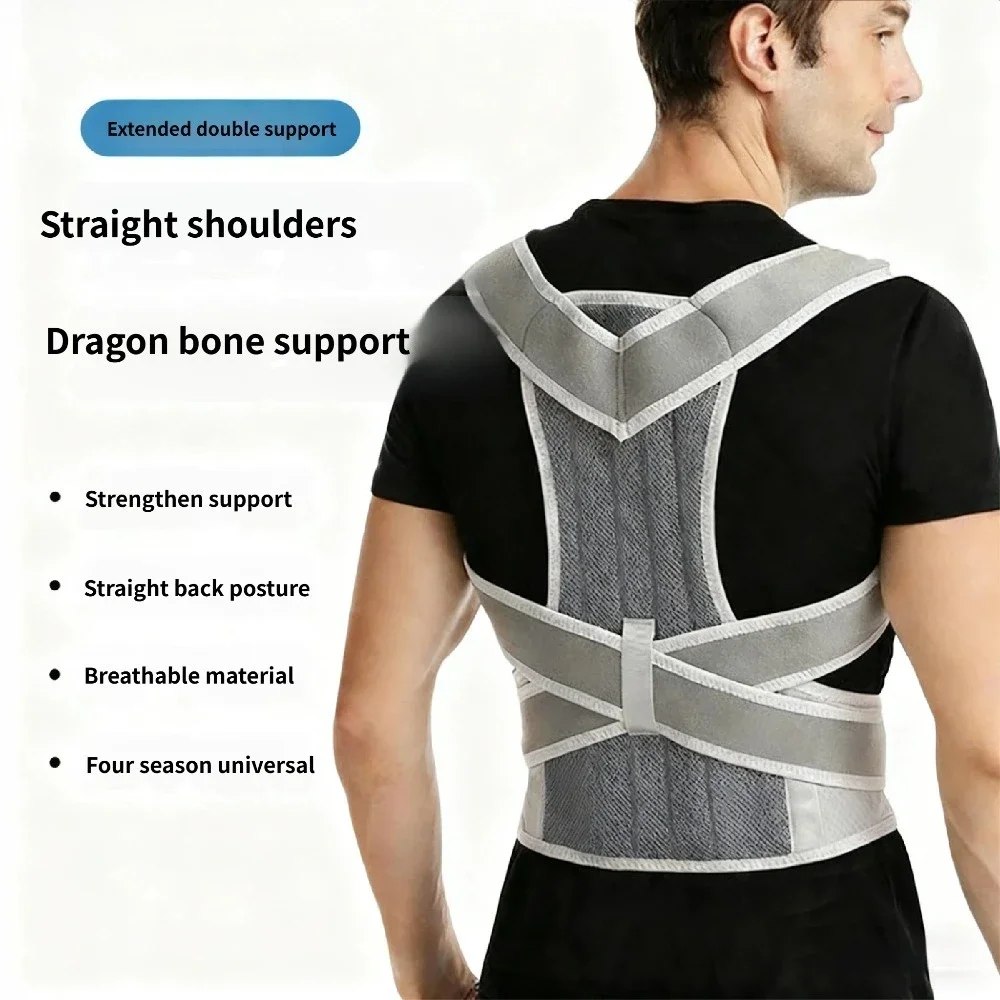 New Back Brace Posture Corrector Shoulder Support Belt Women Men Body Posture Clavicle Support Vest Posture Corset