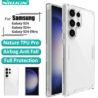 Nillkin TPU Case for Samsung Galaxy S24 Ultra / S24+ / S24, TPU+PC Anti-Drop Shockproof Case with Airbag Corners