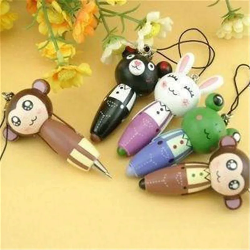 DL C504 special gift stationery cartoon animal gift handset pens student supplies cute funny educational equipment stationery o