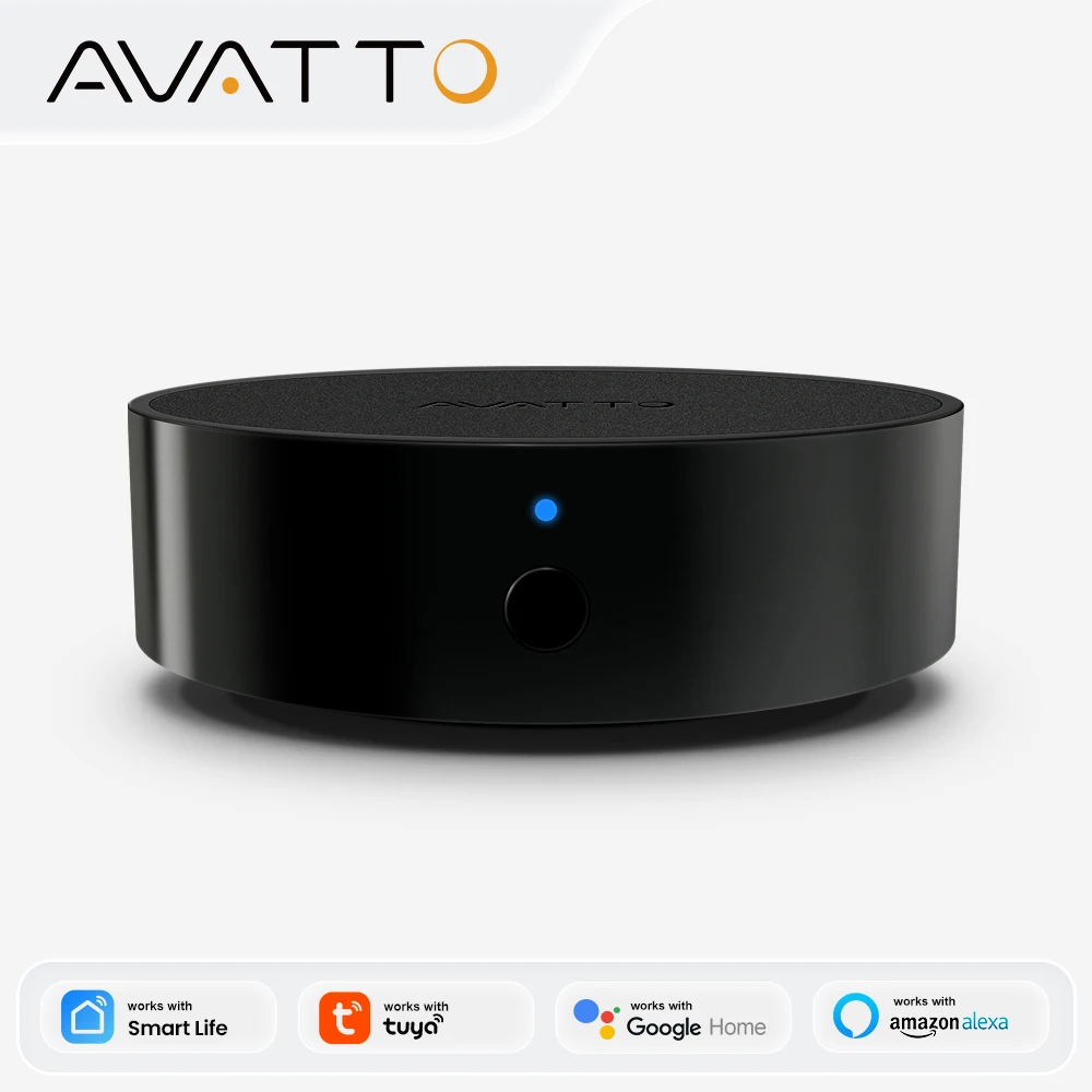 Avatto tuya wifi ir controle remoto casa inteligente controlador infravermelho para ar condicionado toda a tv lg tv suporte alexa google casa