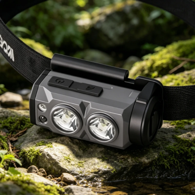 

Warsun Rechargeable Induction LED Headlamp Head-mounted Rotatable Outdoor Camping Waterproof Powerful Fishing Sensor Headlight