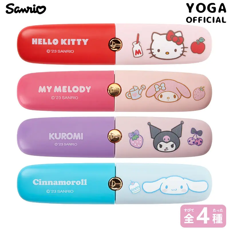 Sanrio Family Hello Kitty Kuromi Melody Cinnamoroll Cute Cartoon Dual-Purpose Multi-Functional Paring Knife Kawaii Peel Knife