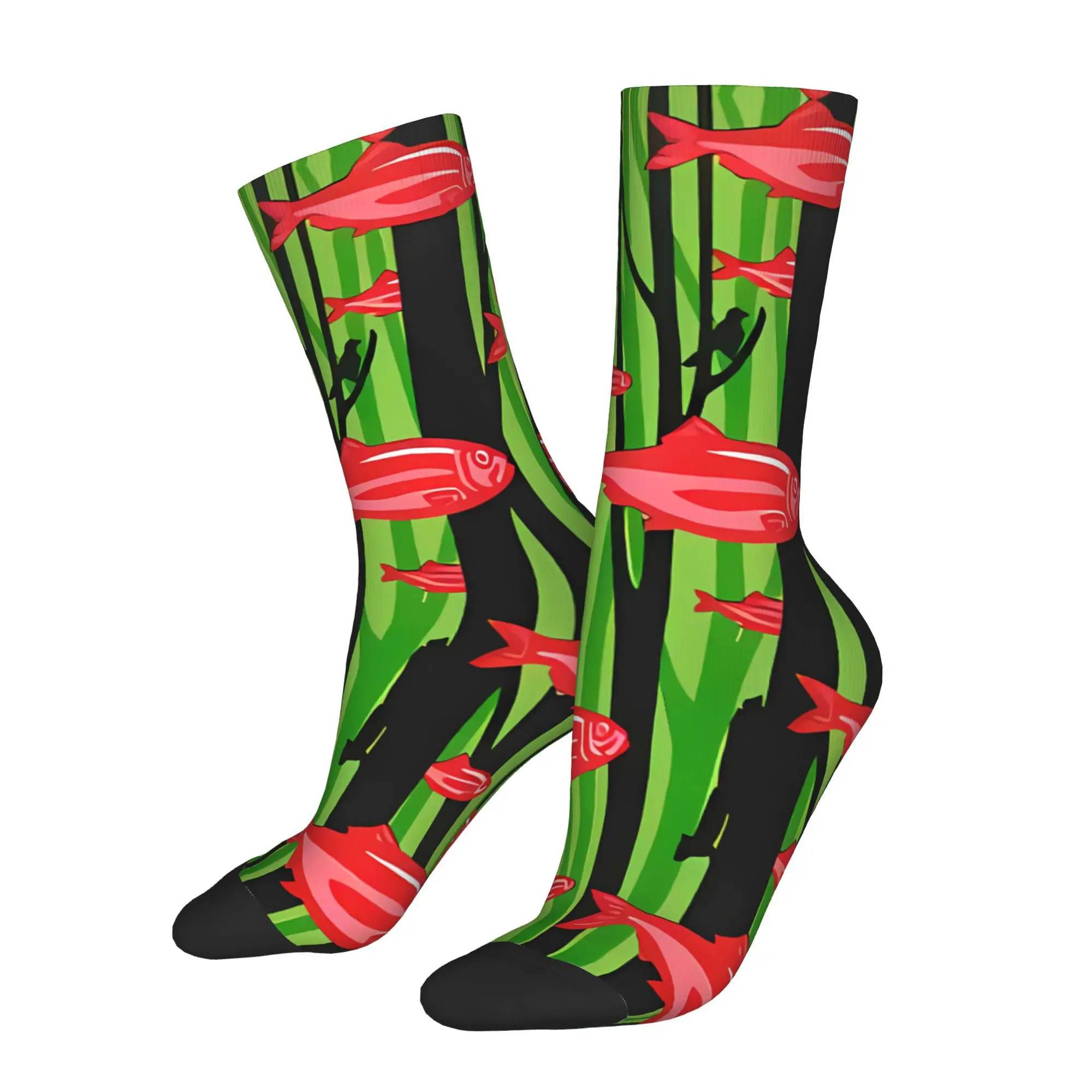 

Fish Marine Biology Socks Male Mens Women Autumn Stockings Hip Hop
