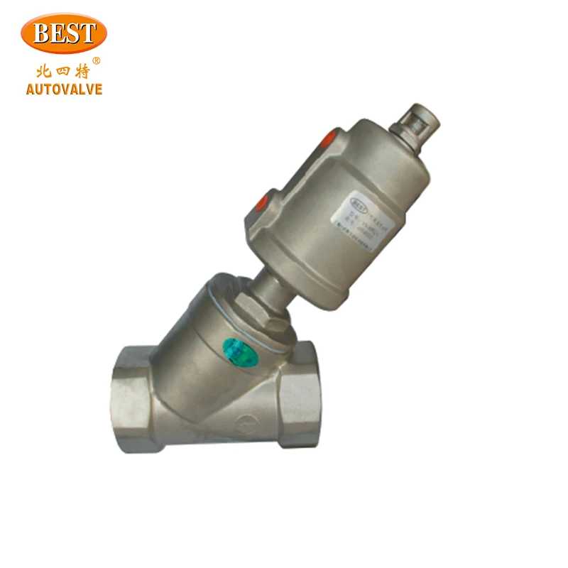 YS,YK,YH,YF Series Stainless Steel Pneumatic Angle Seated Valve(Open/ClosedType/Regulating Type)