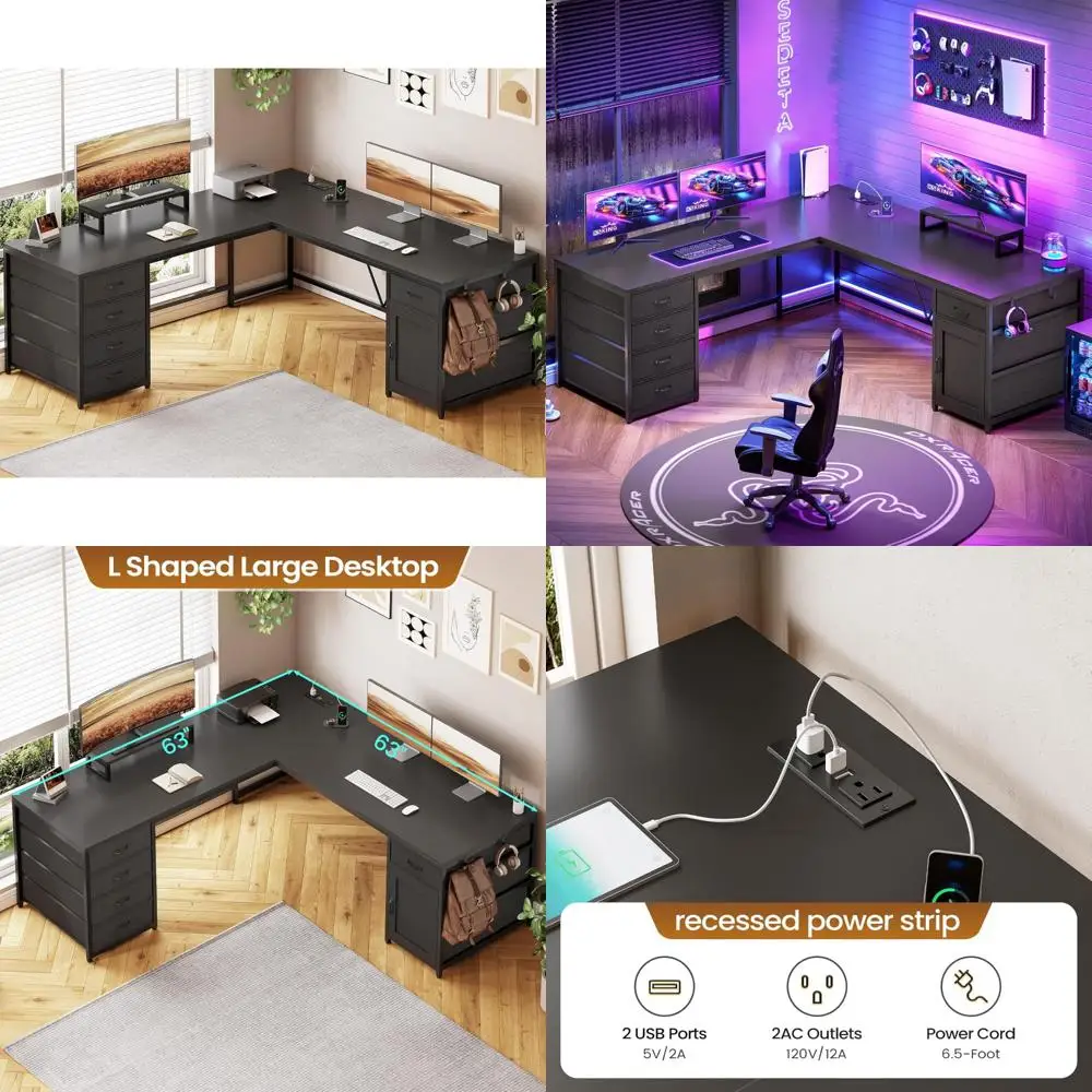 L-Shaped Computer D…