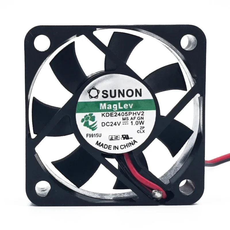 

50*50*15MM Jianzhun SUNON 5CM 5015 DC24V 1.0W KDE2405PHV2 2-wire, magnetic suspension cooling fan