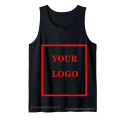 Tank Tops Men Print Vest Sleeveless Diy Custom Your Logo Design Image Fast Shipping