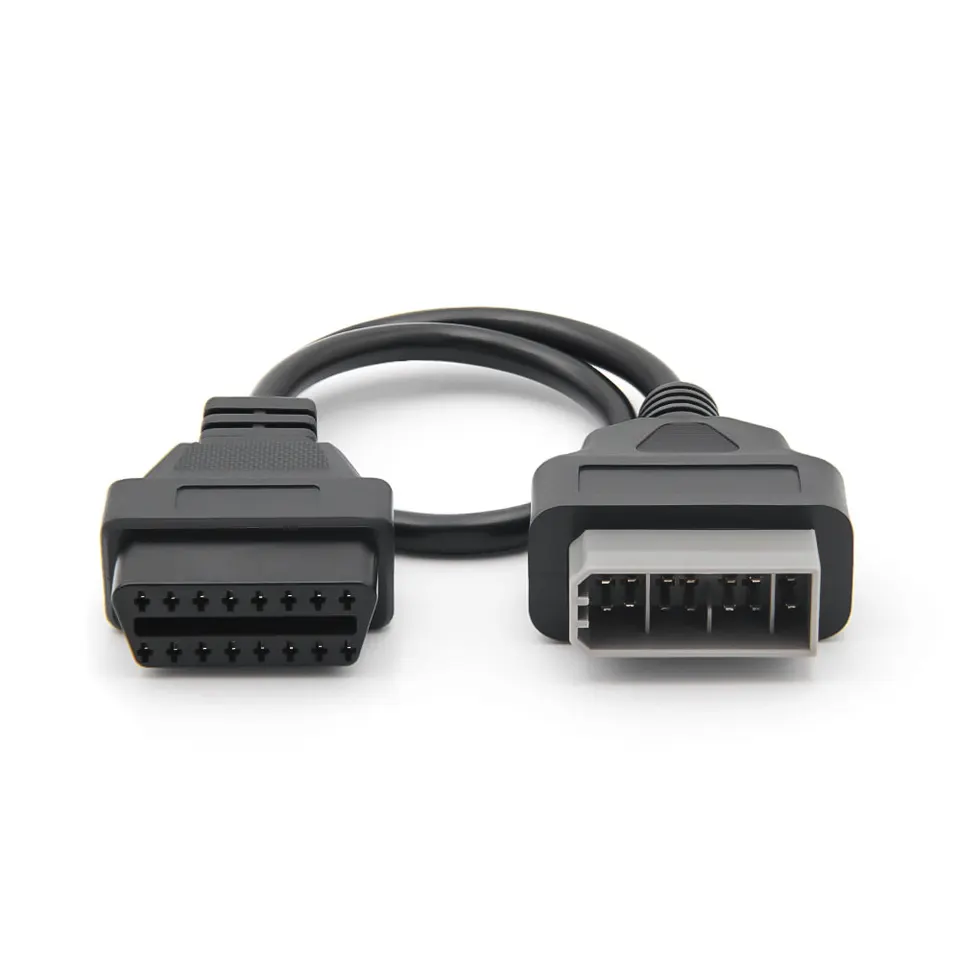 ユピテル OBDF12-RD 16ピン接続ケーブル OBD2 14ピン→16ピン ケーブル ニスアン用