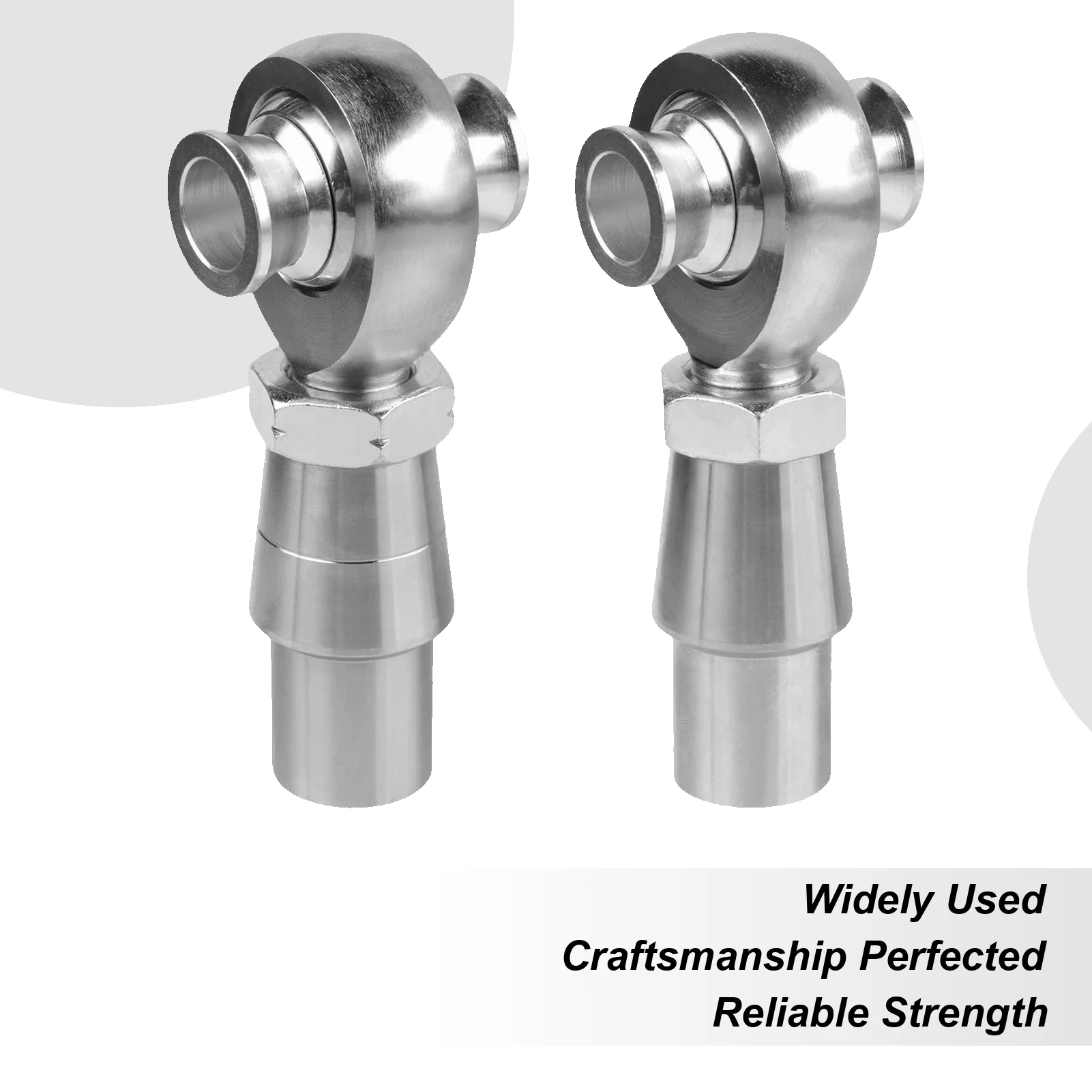 2pcs Heim Joint Rod End Kit Rod Ends Chromoly Joints Rod End Left Right Thread Heim Joint End Kit With Spacer Car Accsesories