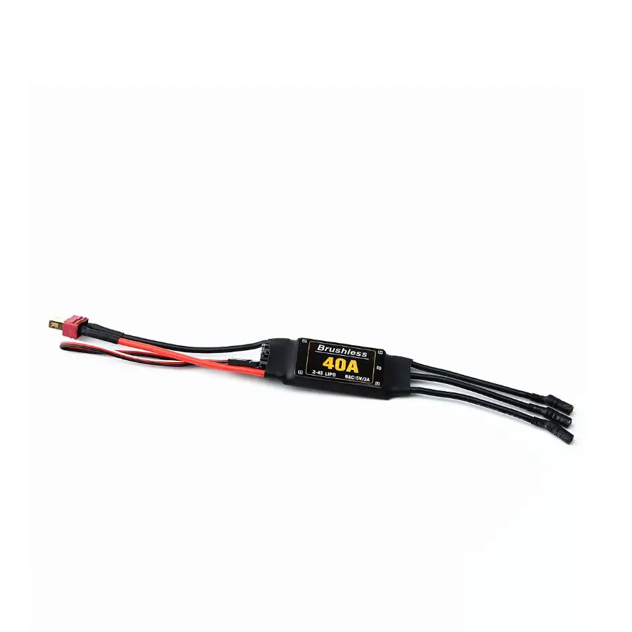 XXD  40A Brushless ESC 40A XT60 T-Plug Fixed Wing Traverse Aircraft Multi Axis Four Axis Brushless ESC