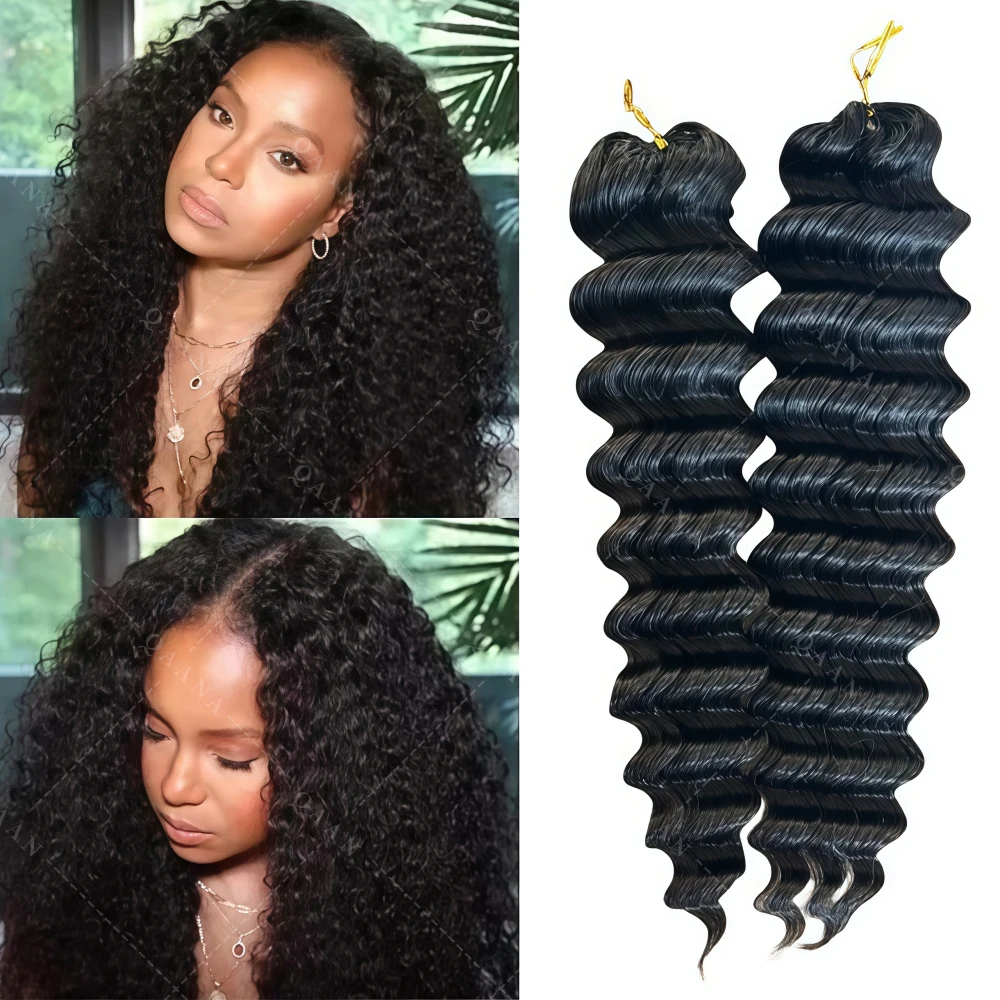 

Наращивание волос крючком: глубокая волна, кудрявые, из натуральных человеческих волос, улучшенные, 12А, бразильские, необработанные, с эффектом перьев, предварительно разделенные, волна океана