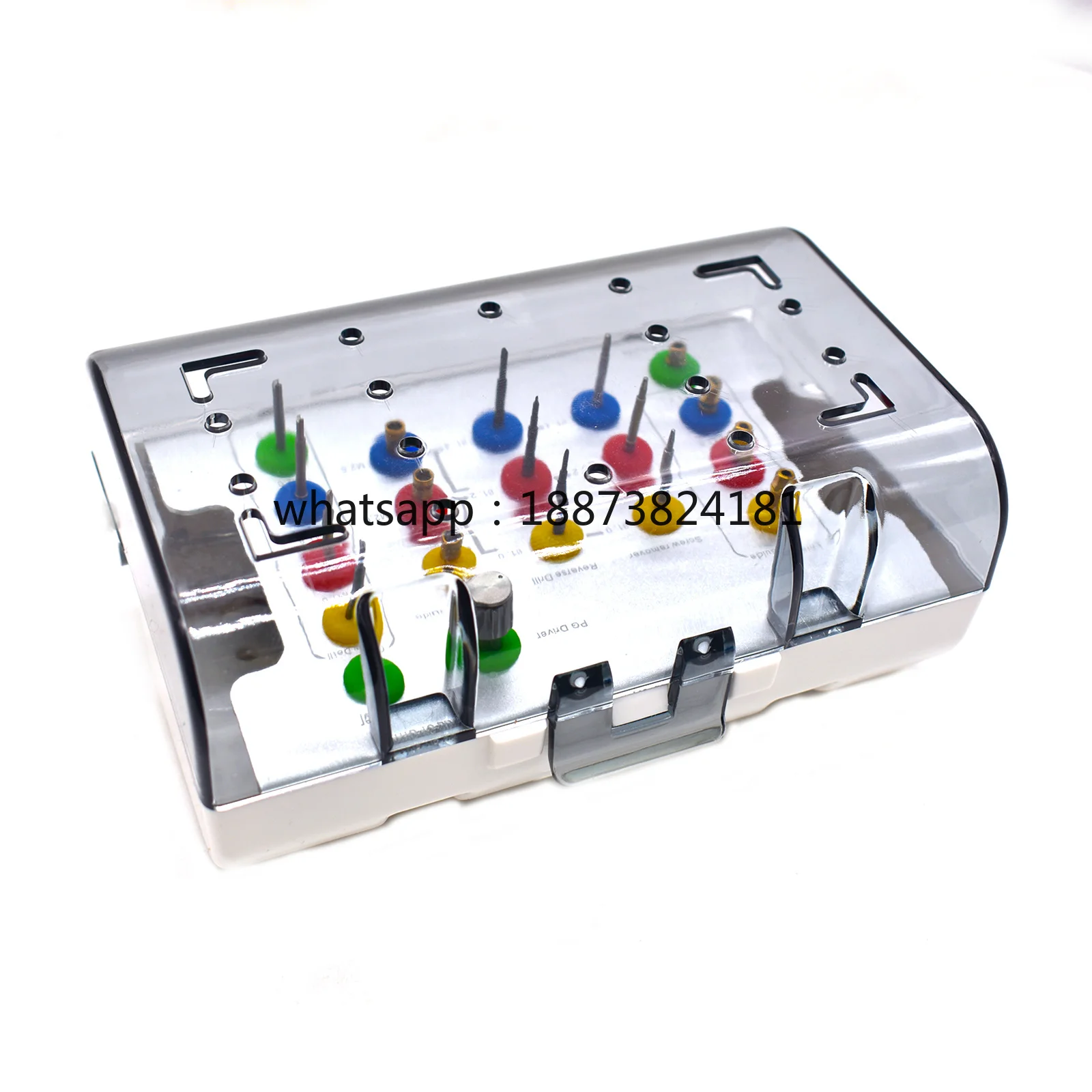 1 set Dental Screw Removal Kit Stainless Steel Broken Screw Extractor Set Remover Drill Driver Universal  fast shipping