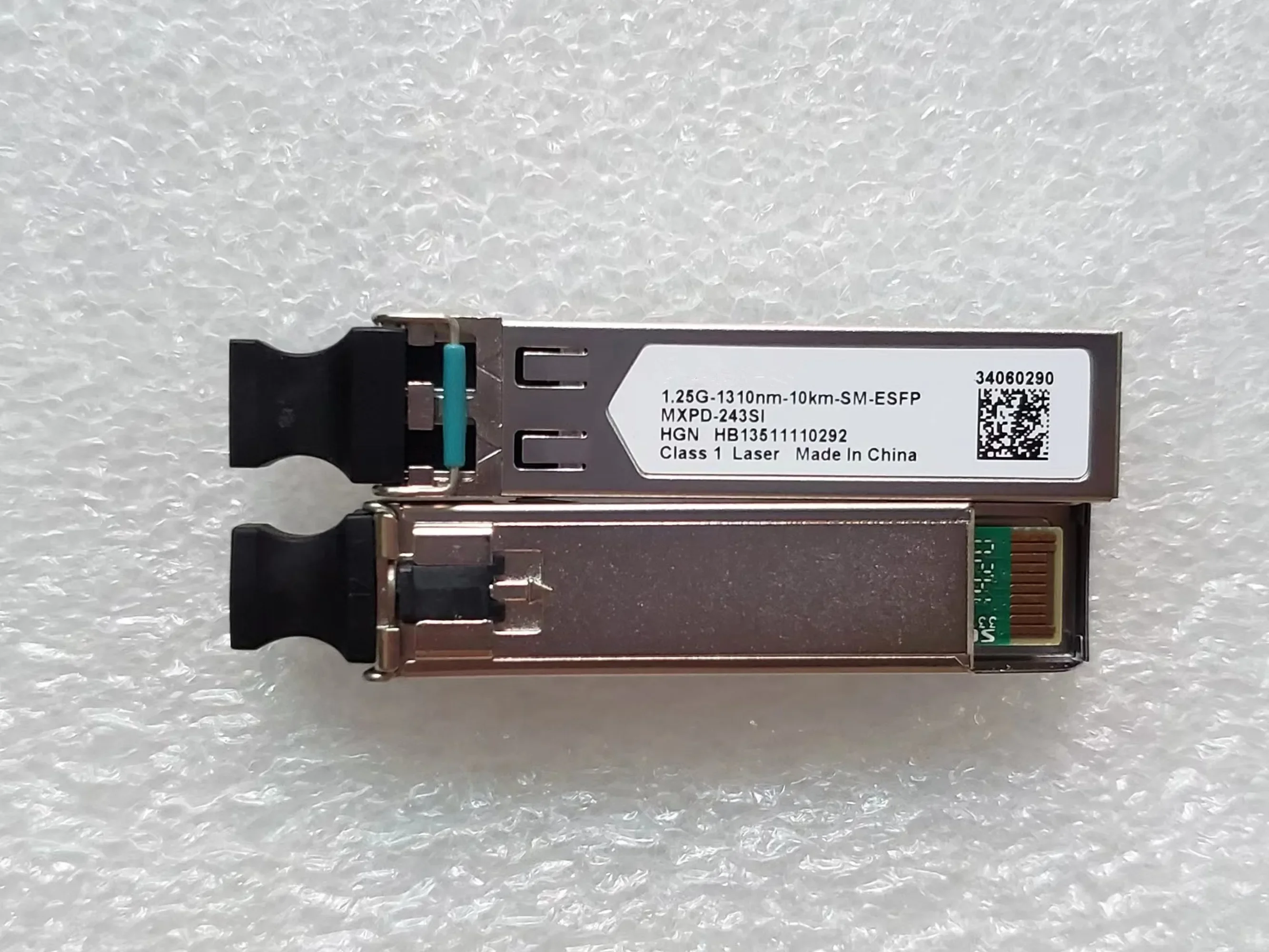 1.25G 10KM Optical Transceiver 1.25G-1310NM-10KM-SM-ESFP 34060290 MXPD-243SI RTXM191-404 456501 1.25G Port Module