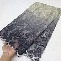 African Lace Fabric 2025 French Velvet Lace Fabric Bridal High Quality Sequins Net Tulle Lace For Women Dresses