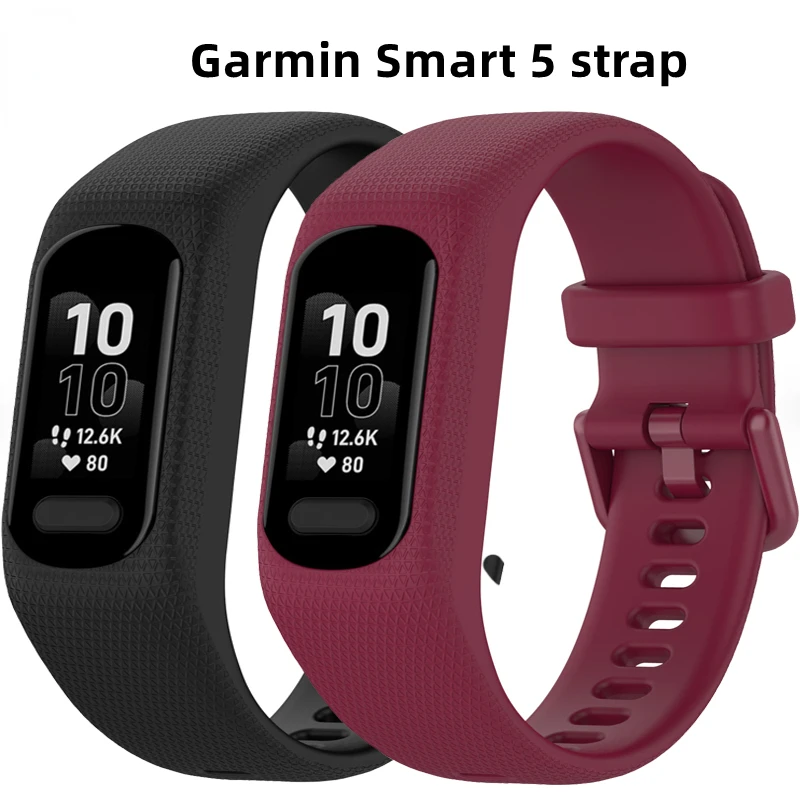 

strap For Garmin Smart 5 Sillicone wristband For Garmin Vivosmart 5 Activity Fitness Tracker Smartwatch smart5 Replacement band