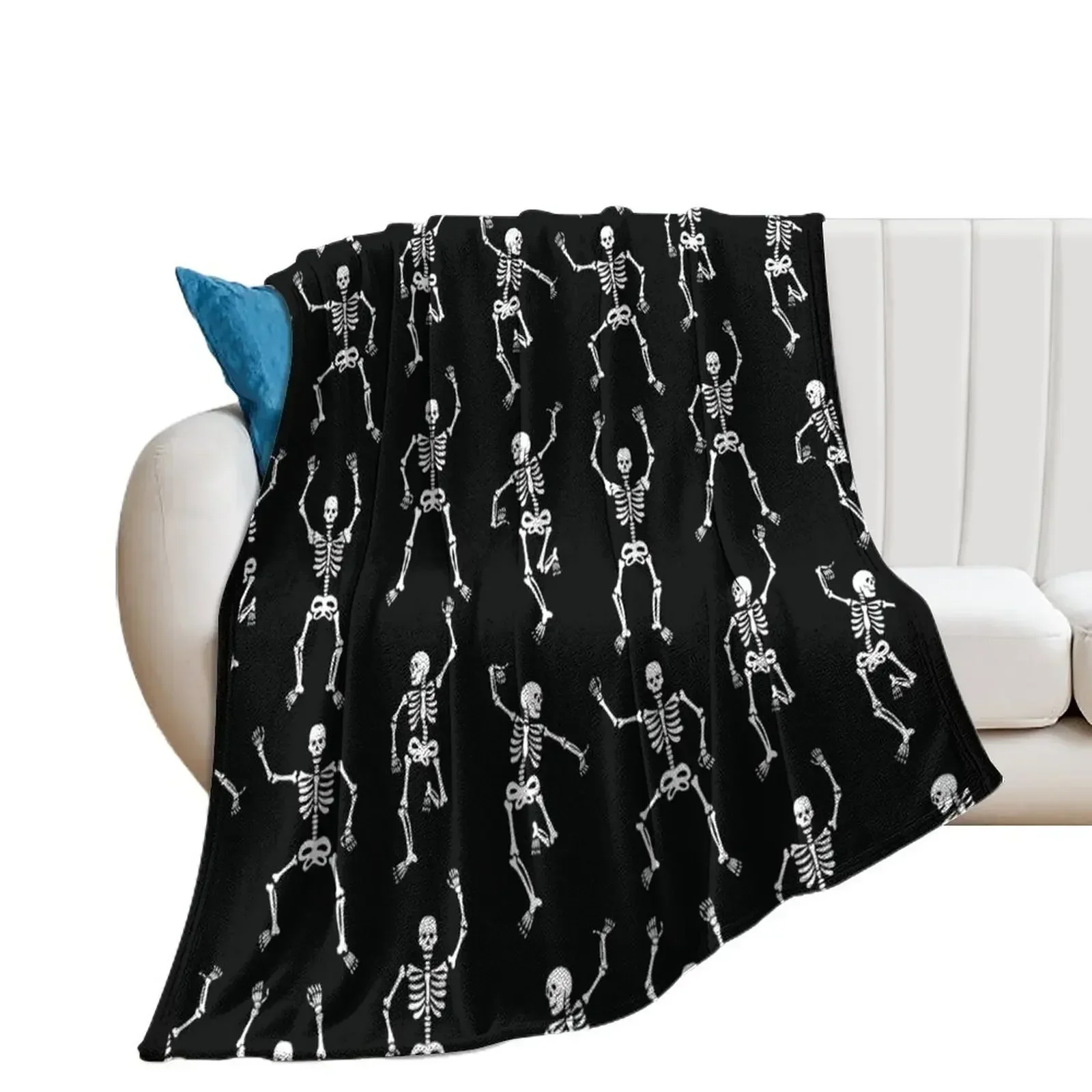 

Skeletons Dancing Throw Blanket Summer Beddings Luxury Throw Decorative Throw Blankets