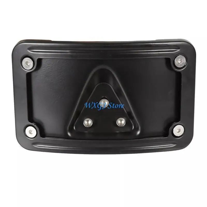 Picture 4: 37JE Universal Arched License Plate Bracket Rack for Motorcycle Applications