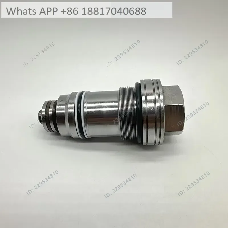 1PC for  Excavator Pressure Compensation Valve Assy 723-46-45100 Compatible with PC200-6/7 PC300-7/8 PC400-7 Heavy