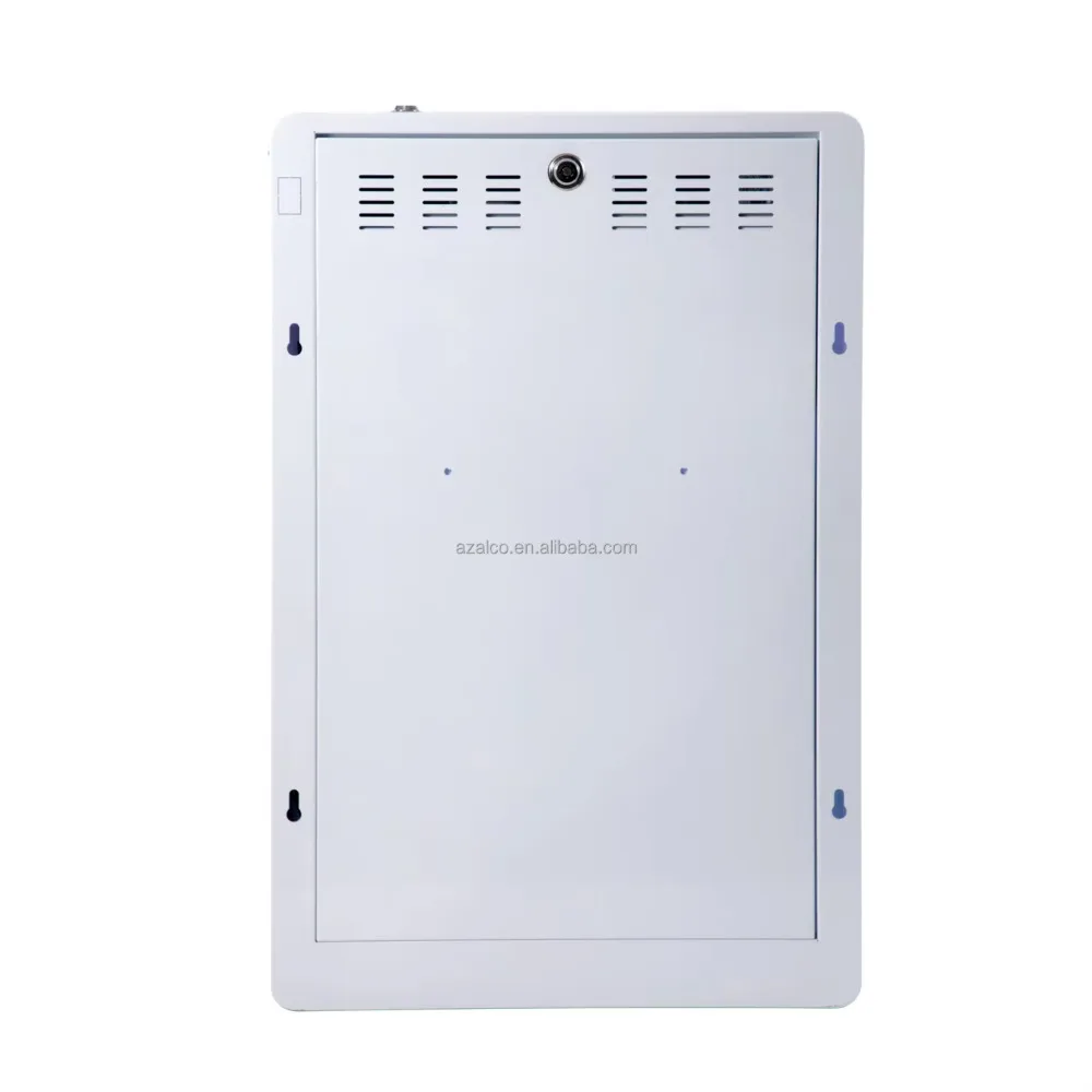 آلة بيع شبكية مثبتة على الحائط، دفع رمز الاستجابة السريعة الأوتوماتيكي الذكي، موزع صغير لتبريد أشباه الموصلات المتقدمة