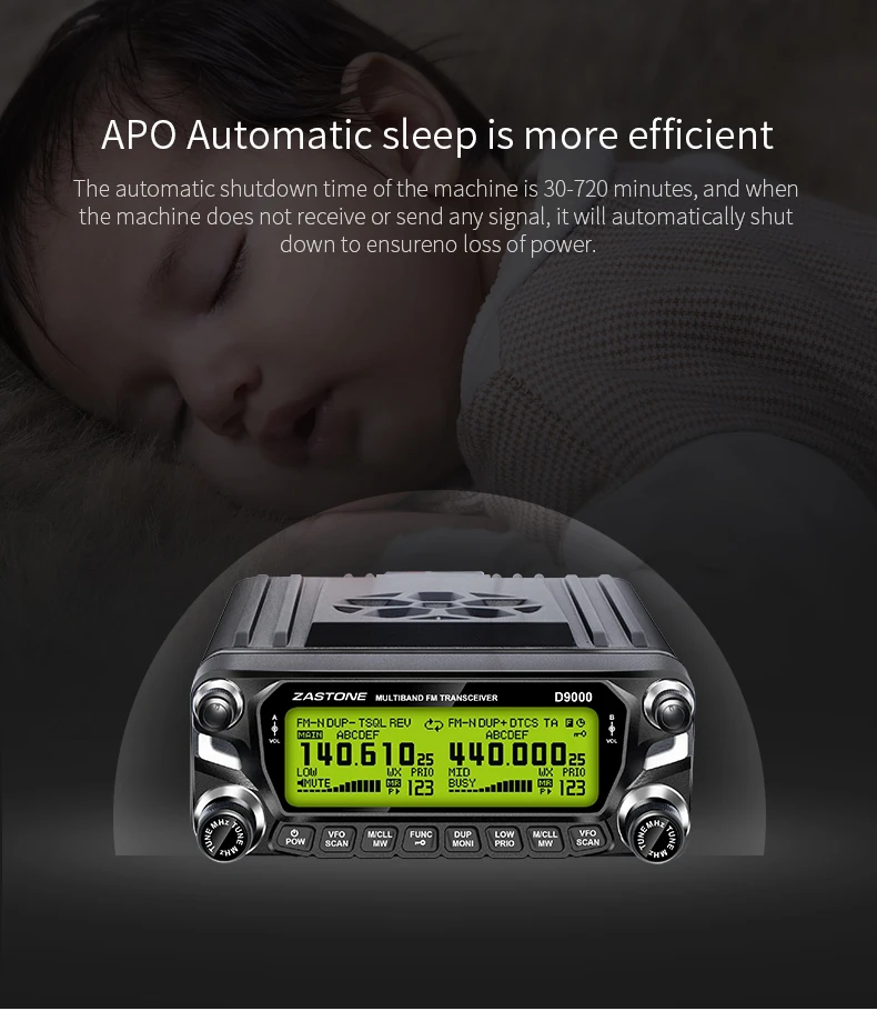 64~520MHZ D9000 Plus Dual Band Walkie-Talkie 50W Output Power Handheld SSb CB Radio Base Station For Car