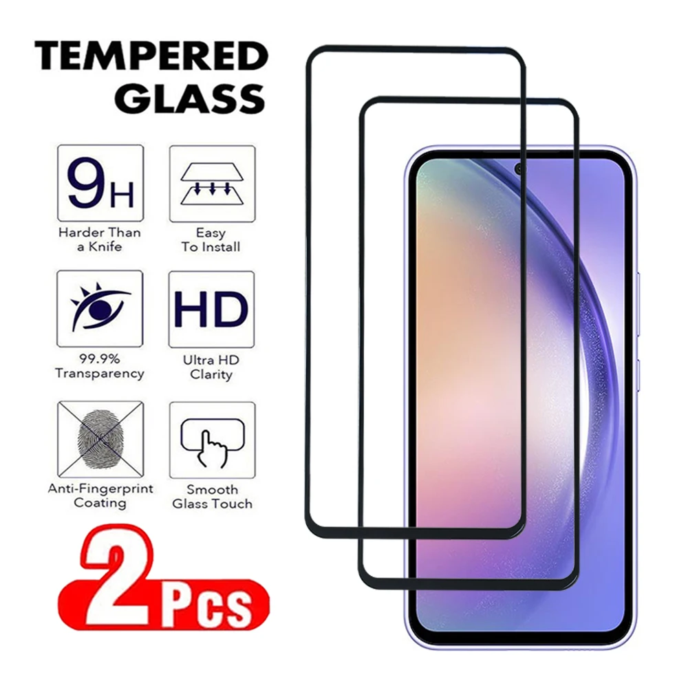 2Pcs 9D Scren Protector For Samsung Galaxy A71 A72 A73 A41 A42 A51 A52 A53 A54 A55 Tempered Samsung S10E Note 10 Lite glass Film