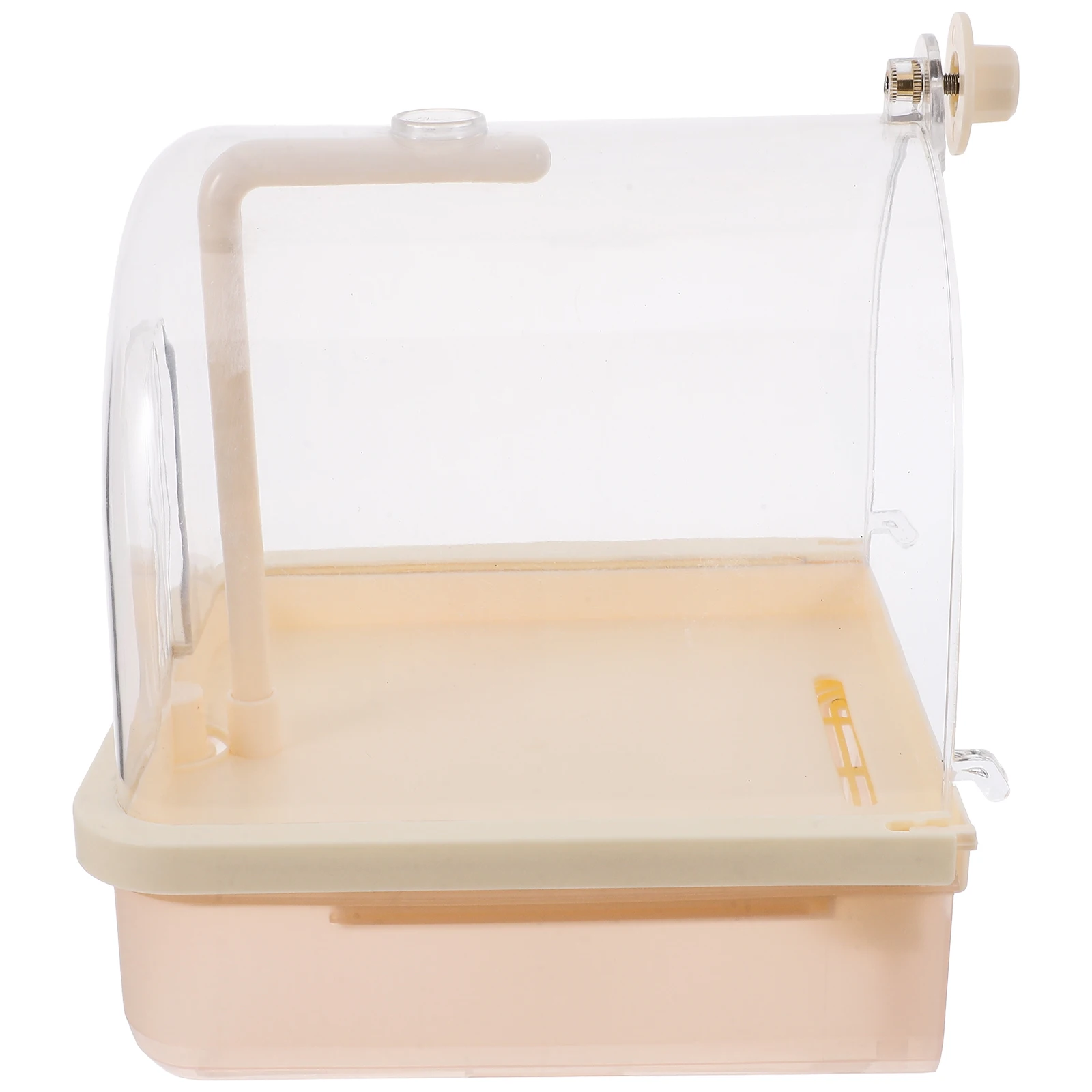 

Automatic Bird Bath Hanging Tub Box Parrot Cage Bath Accessory Circulating Spray Head Cockatiel Parakeet Washing Basin