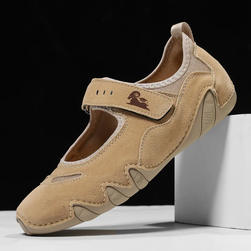 Sandalias transfronterizas Amazon, zapatos Mary Jane de talla grande para mujer, zapatos casuales, zapatos de verano, zapatillas con velcro 20137