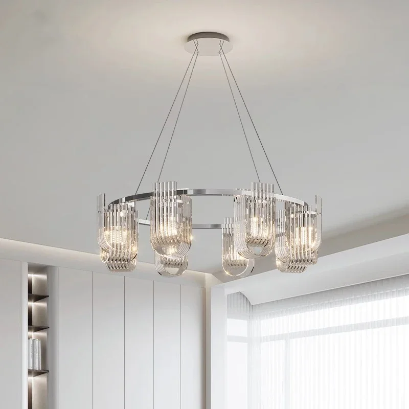 

Светодиодный подвесной светильник MZISOSOD для современного домашнего декора, люстра для гостиной и столовой, подвесной светильник для внутреннего освещения