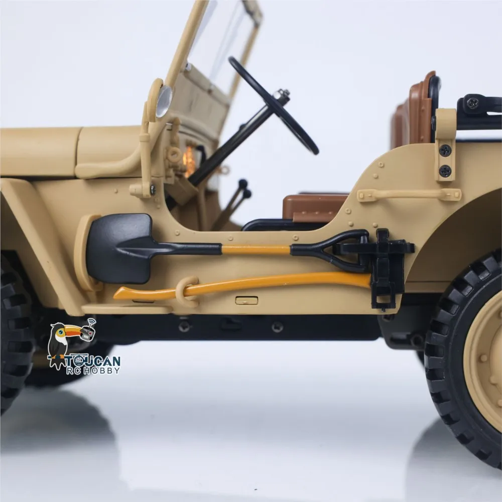 HG 1/14 2.4GHZ オープン型リモコンミリタリーカー 4WD 戦闘モデル 2速 スモーク バッテリー ラジオ HG4 58 RC オフロード車両 おもちゃ