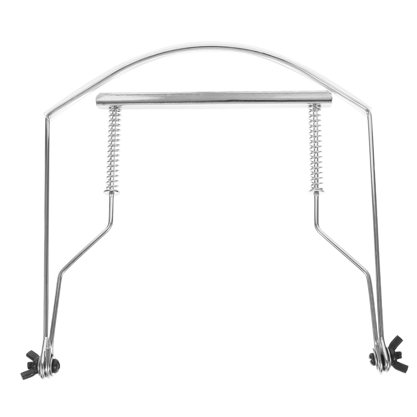 

10 Holes Harmonica Holder Lightweight Adjustable Neck Rack for Musical Instrument Toy Durability Stainless Steel