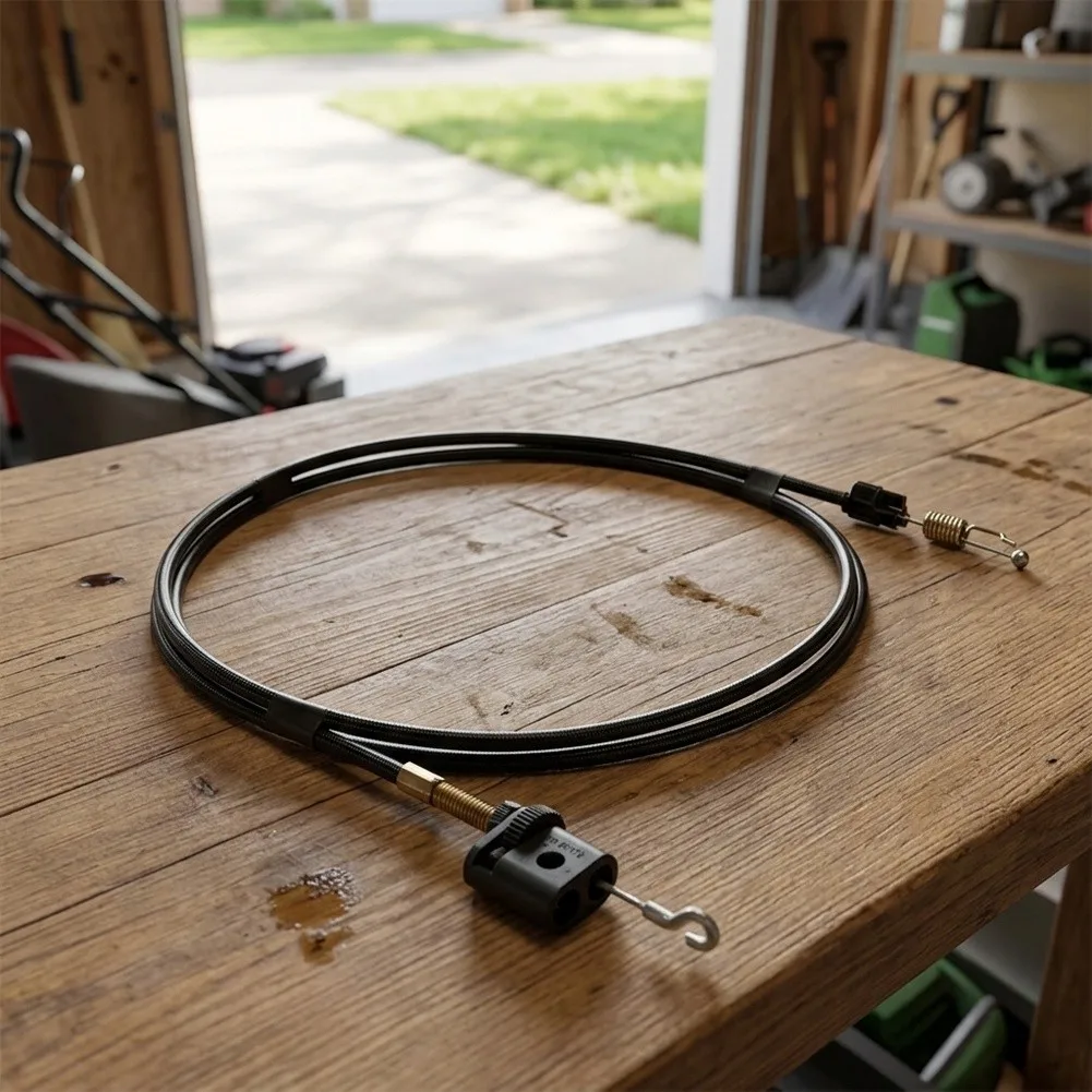 for Lawn Mower Repair As Shown Drive Control Cable Z-bend End Spring End Rust-proof Materials For CRAFTSMAN for Lawn Mower
