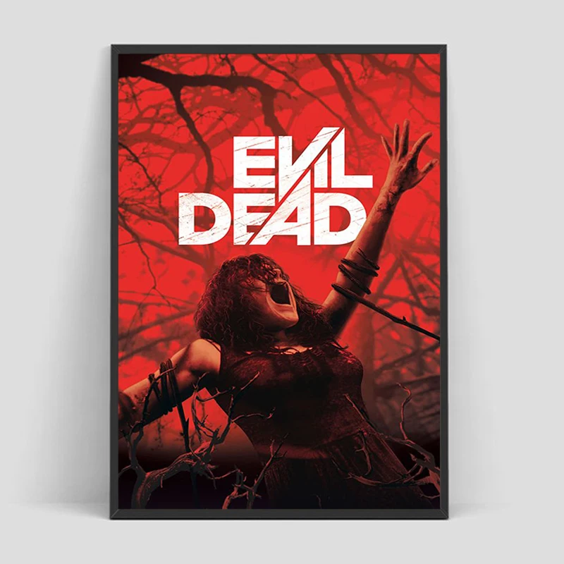 

The Evil Dead Poster Decoration Pictures Room Wall Art Canvas Painting Interior Paintings Home Decor Anime Decorations Posters