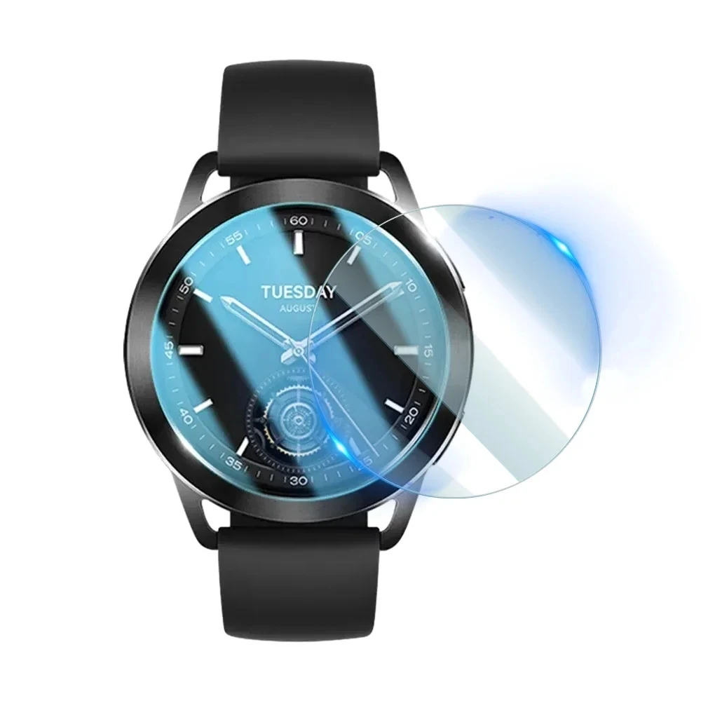 2PCS Tempered Glass For Xiaomi Mi Watch S4 S3 Screen Protector Film For Mi Watch S 4 S 3 SmartWatch Protective Glass