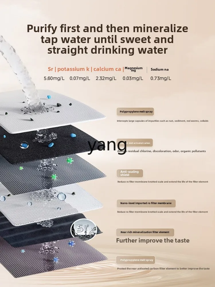 ماكينة مياه الشرب المباشرة الفورية LMM لتنقية المياه المكتبية، موزع مياه متكامل ساخن فوري