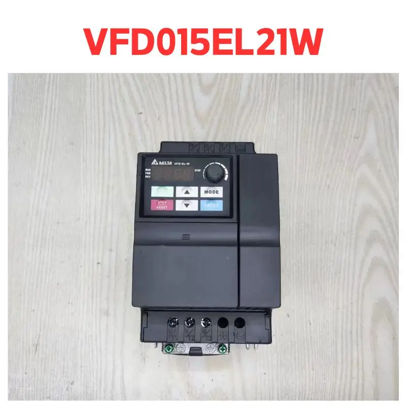 90% new, Delta inverter, VFD015EL21W， Beautiful condition, well tested, fast delivery